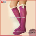 2016 Special Style Knit Knee High Wholesale Women Lace Boot Socks